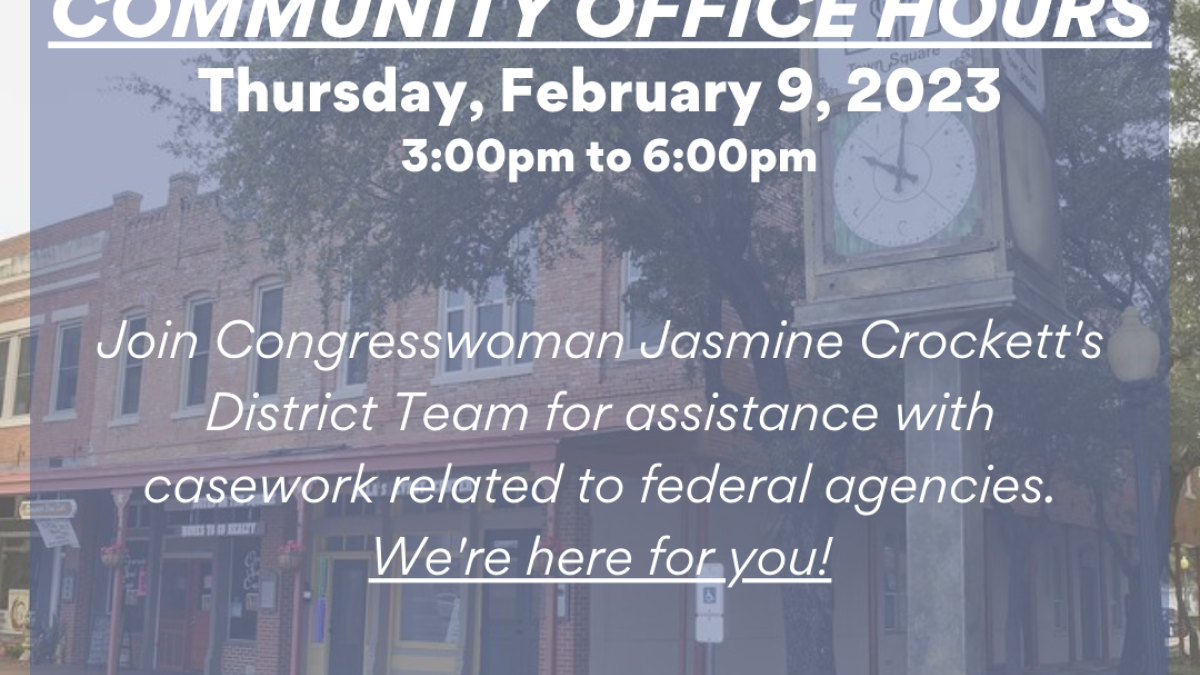 Community Office Hours