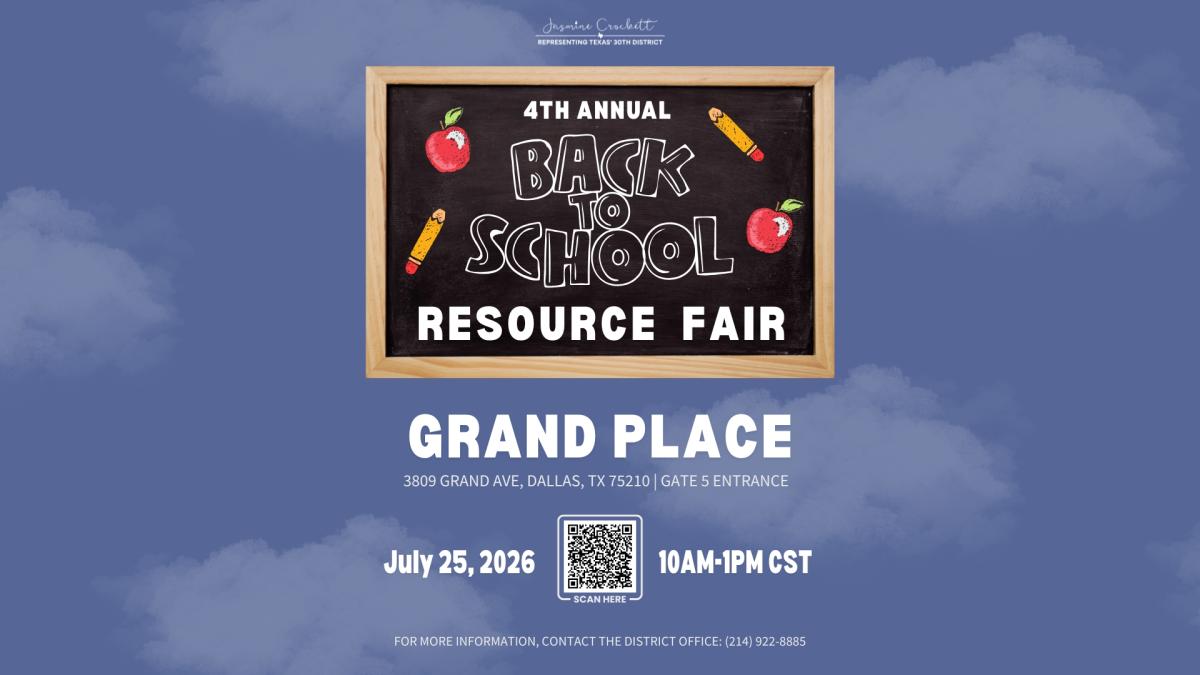 Back 2 School Fair Flyer
